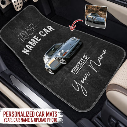 Custom Personalized Polyester Car Floor Gift 49