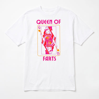 "Queen of Farts" Fun Novelty T-Shirt