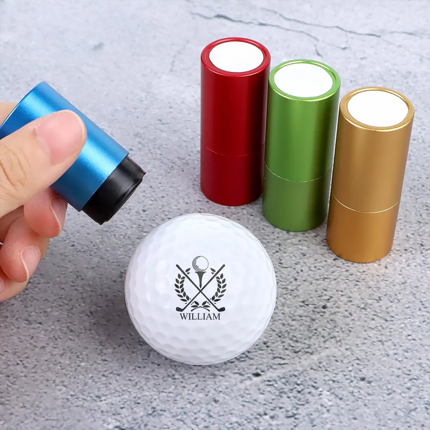 Personalized Custom Logo Golf Ball Stamp