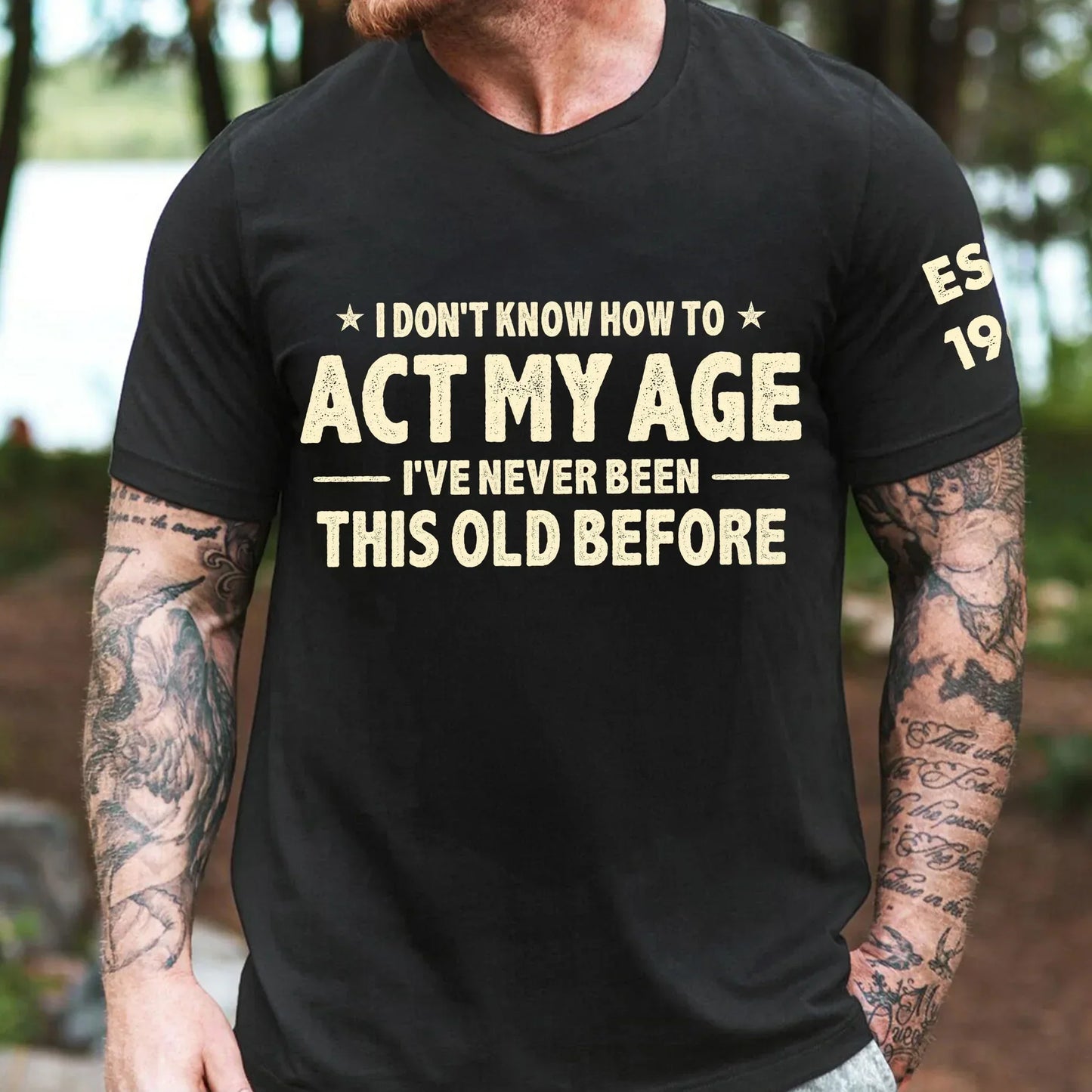 Personalized Never Been This Old Classic T-Shirt
