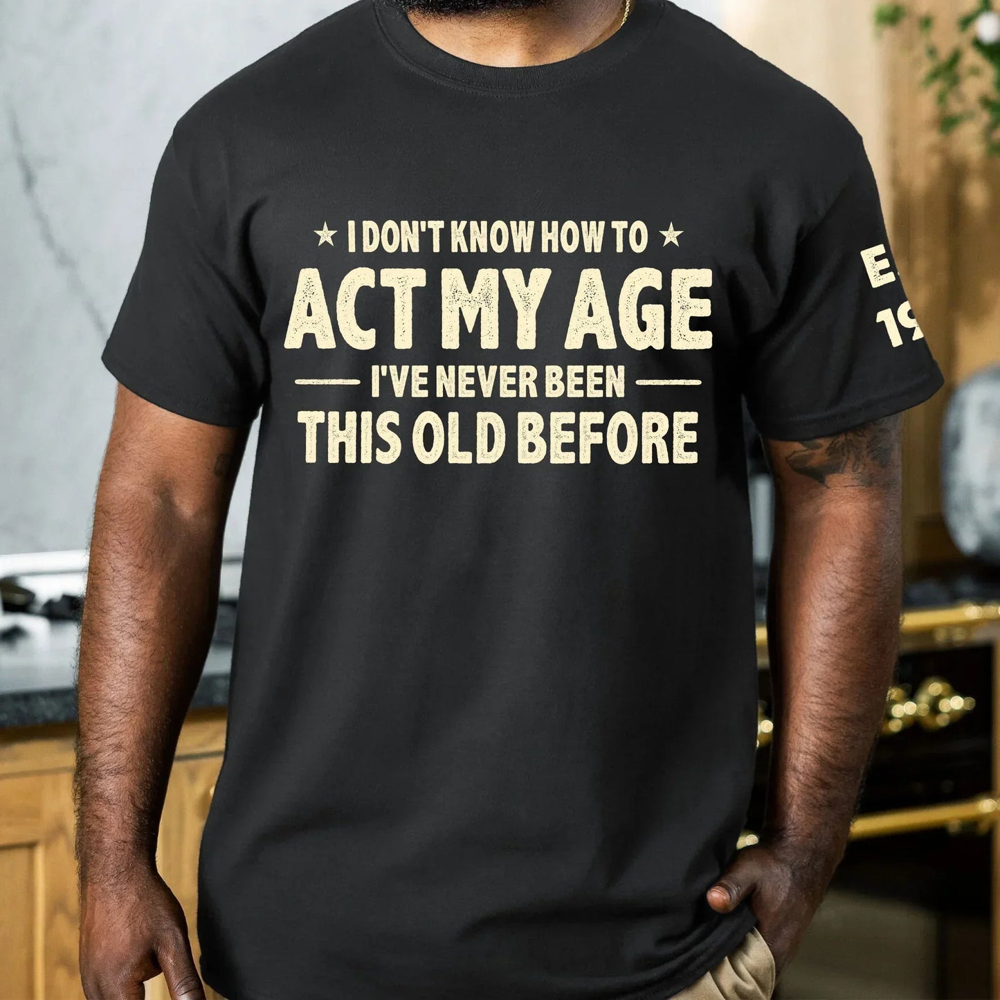 Personalized Never Been This Old Classic T-Shirt