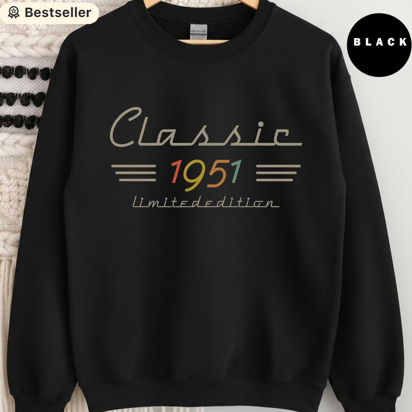 Personalized Classic Birth Year Retro T-Shirt