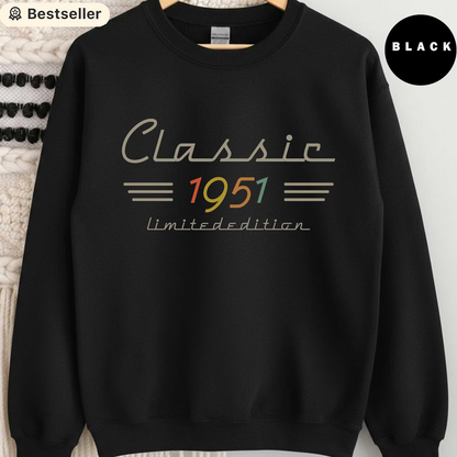 Personalized Classic Birth Year Retro T-Shirt