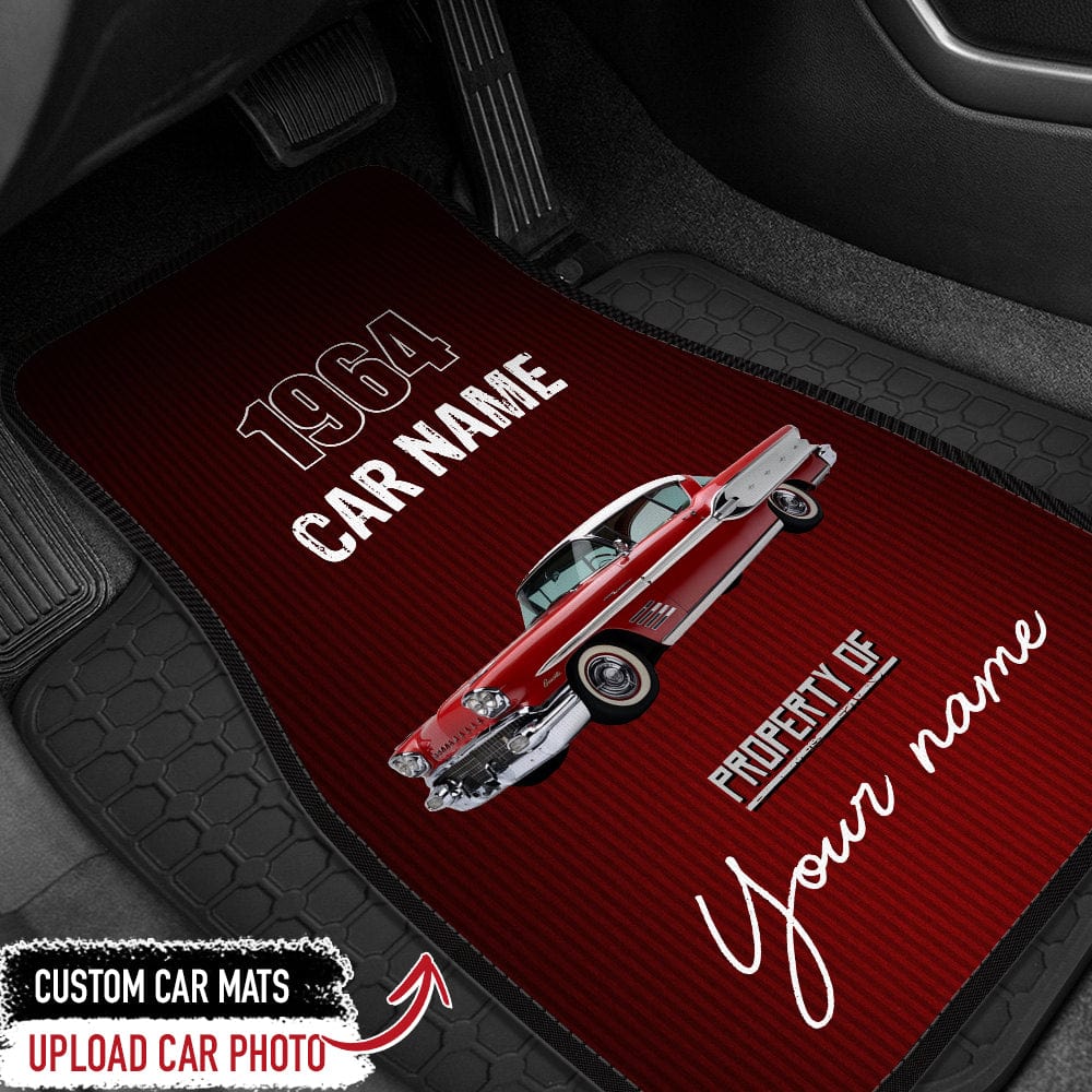Custom Personalized Polyester Car Floor Gift 49