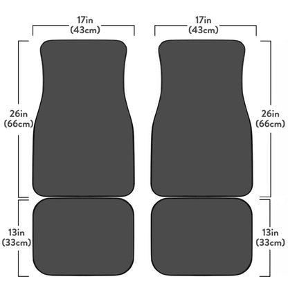 Custom Personalized Polyester Car Floor Gift 49