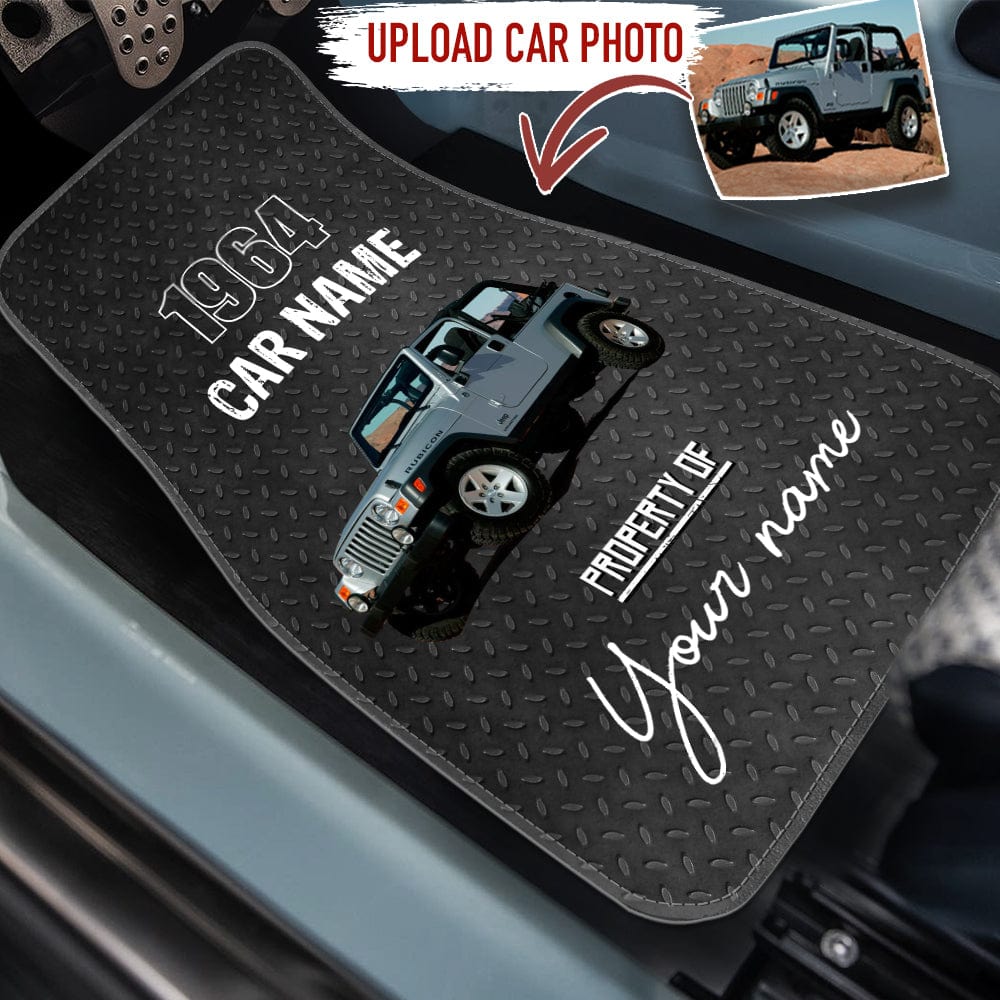 Custom Personalized Polyester Car Floor Gift 49