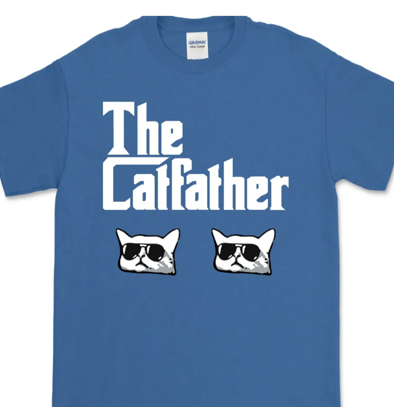 The Catfather – For Cat Dads – Personalized Gearment Shirt