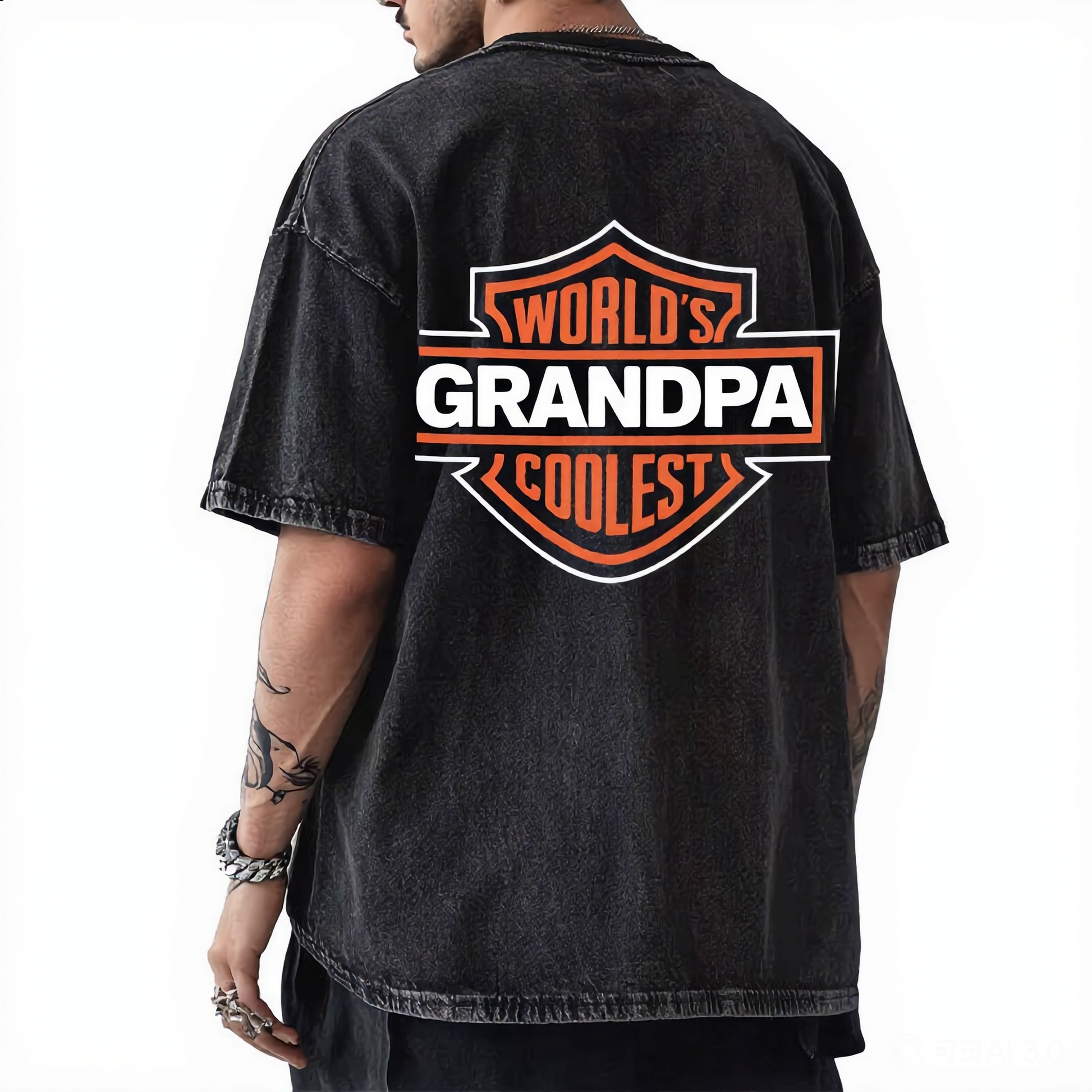 The World's Coolest Papa – Vintage Graphic Tee
