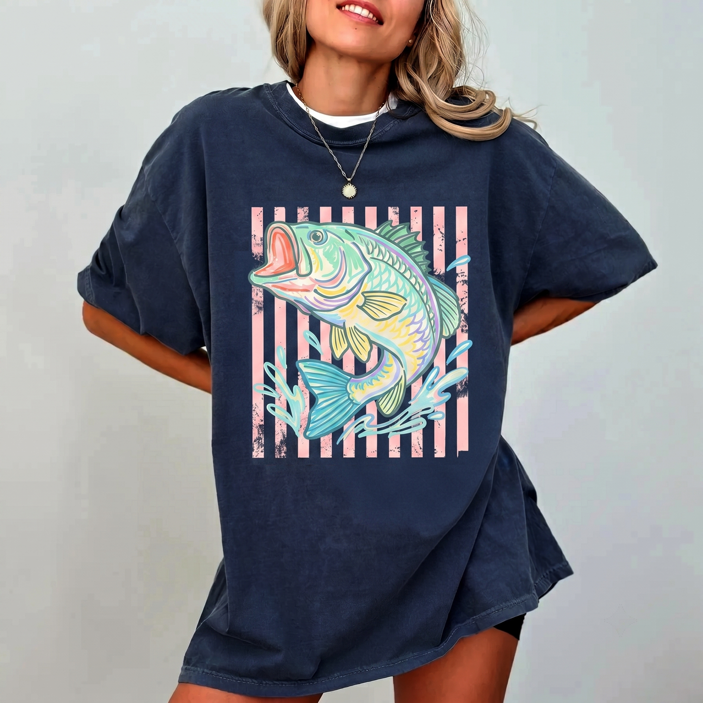 Striped Bass Comfort Colors Shirt