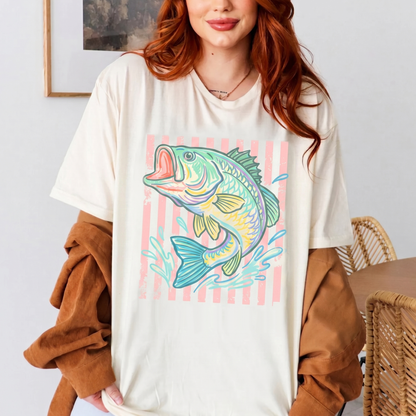 Striped Bass Comfort Colors Shirt